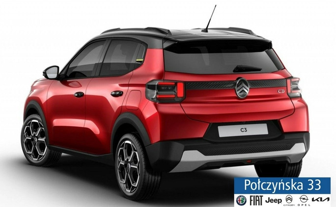 Citroen C3 cena 98500 przebieg: 3, rok produkcji 2024 z Orneta małe 37